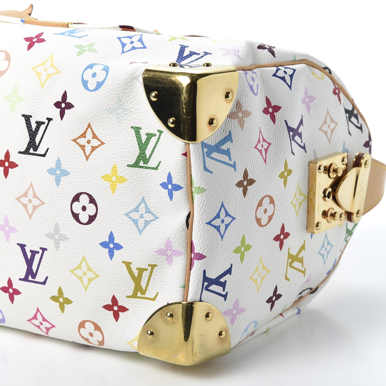 Louis Vuitton Monogram Multicolor Speedy 30 White 6 of 8
