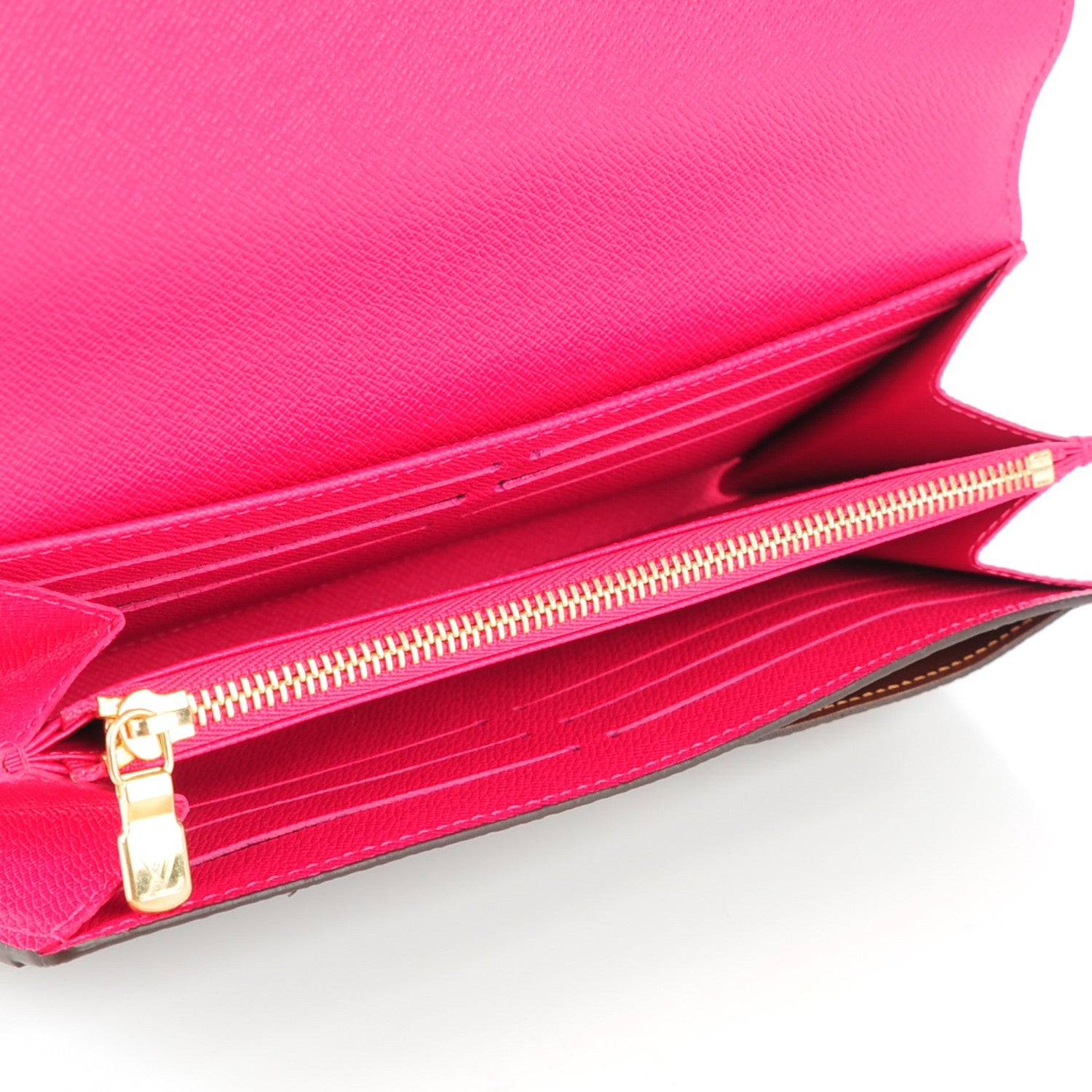 Louis Vuitton Monogram 2015 Christmas Animation Sarah Wallet Hibiscus 5 of 7