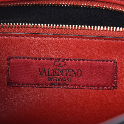 Valentino Garavani Lambskin Large Rockstud Spike Shoulder Bag Black 8 of 10