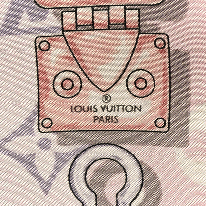 Louis Vuitton Silk Monogram Confidential Bandeau Light Pink 3 of 3