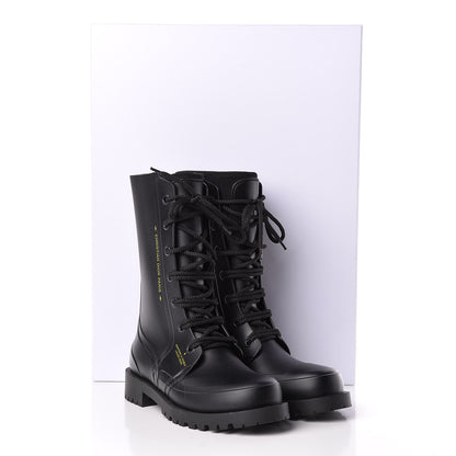 Christian Dior Rubber Diorcamp Low Boots 39 Black 7 of 7