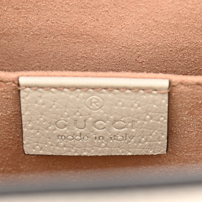 Gucci GG Supreme Monogram Flora Web Small Ophidia Chain Shoulder Bag White 6 of 12