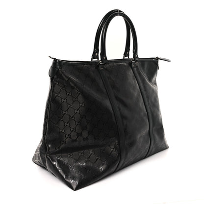 Gucci Imprime Monogram Medium Joy Tote Bag Black 3 of 11