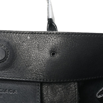 Balenciaga Veau Papier A6 Zip Around Tote Black 12 of 14