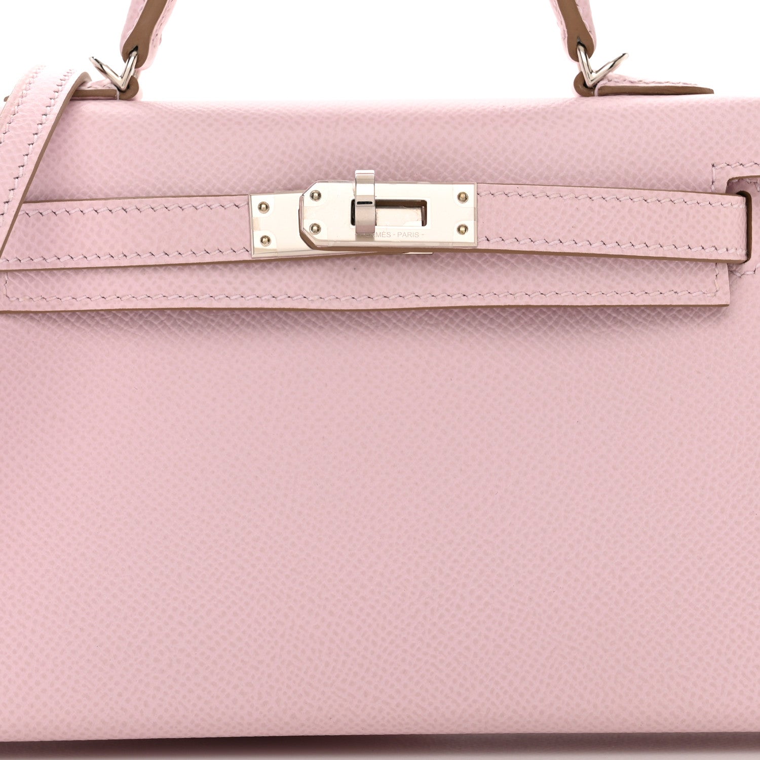 Hermes Epsom Mini Kelly Sellier 20 Mauve Pale 7 of 9