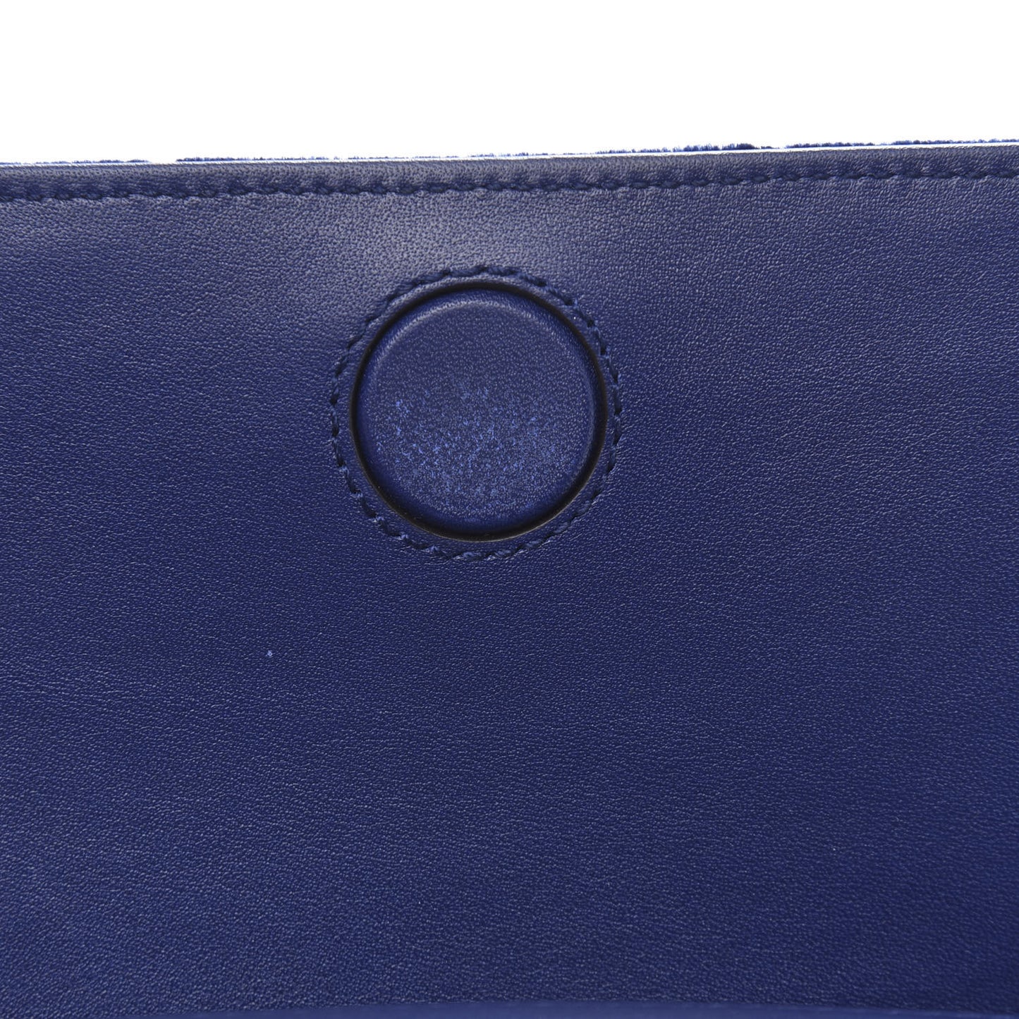 Velvet Matelasse GG Marmont Mini Bag Cobalt Blue