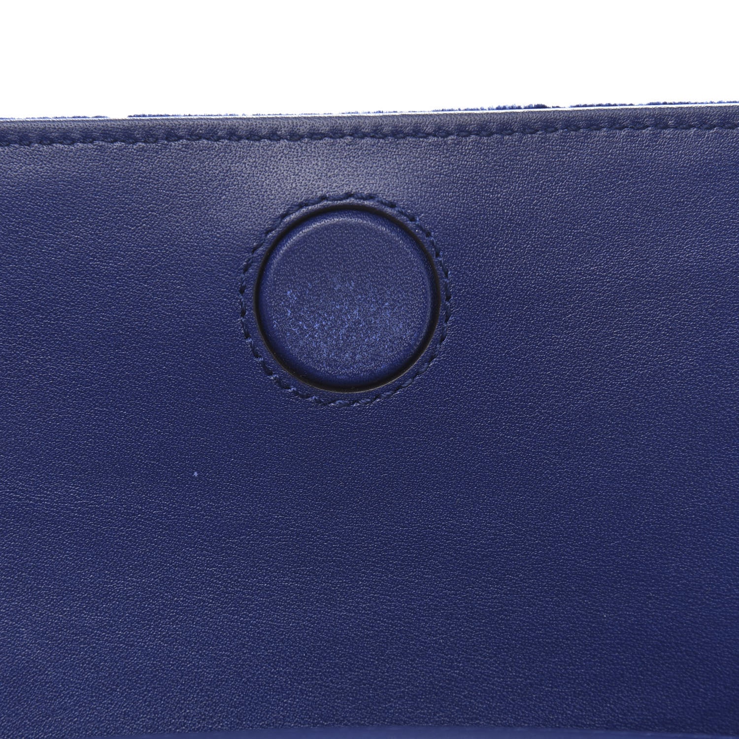 Gucci Velvet Matelasse GG Marmont Mini Bag Cobalt Blue 10 of 11