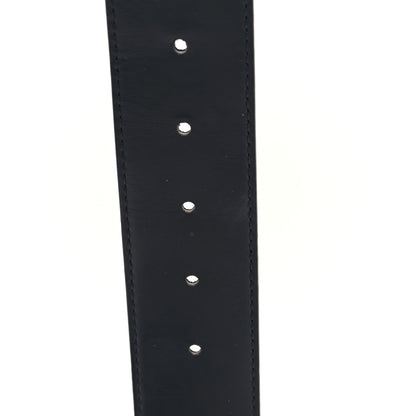 Louis Vuitton Monogram Eclipse Taigarama 40mm LV Initiales Reversible Belt 85 34 Black 4 of 5