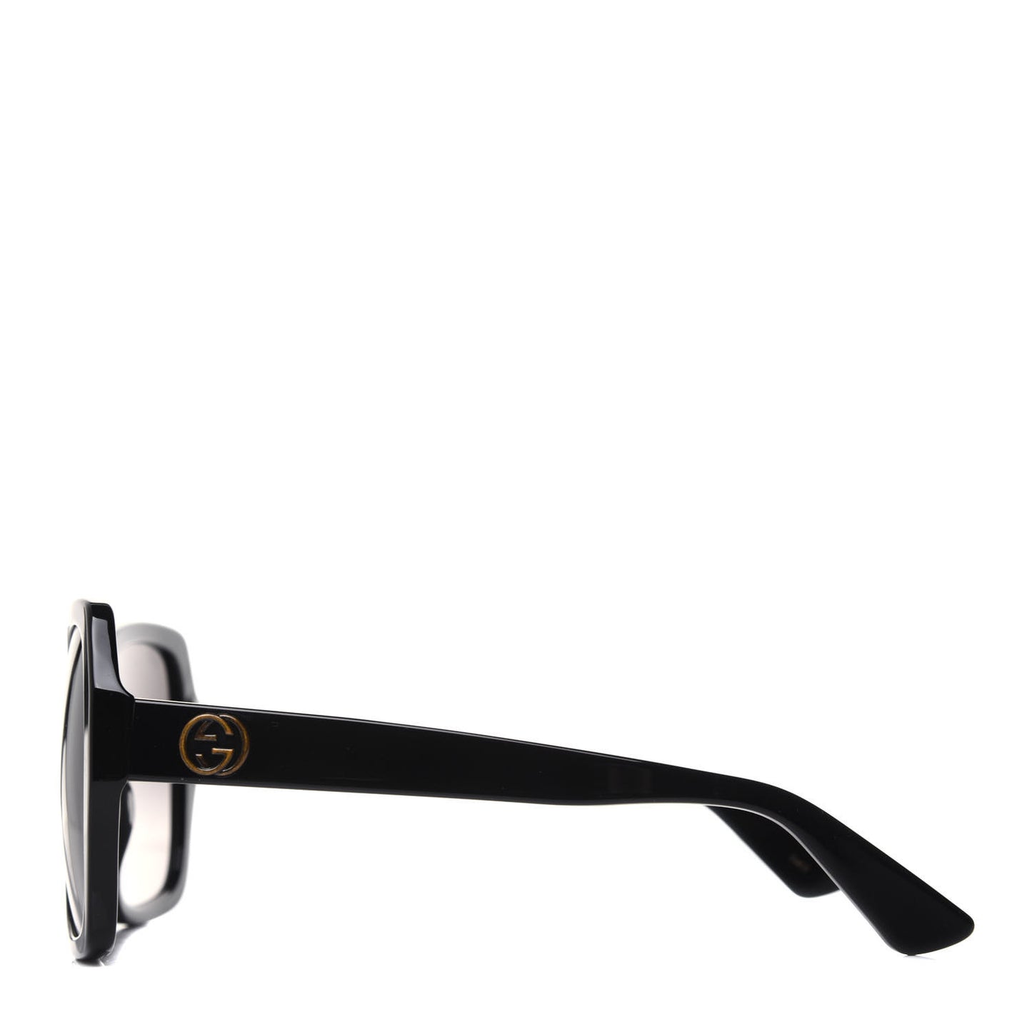 Acetate Square Frame GG0096S Sunglasses Black