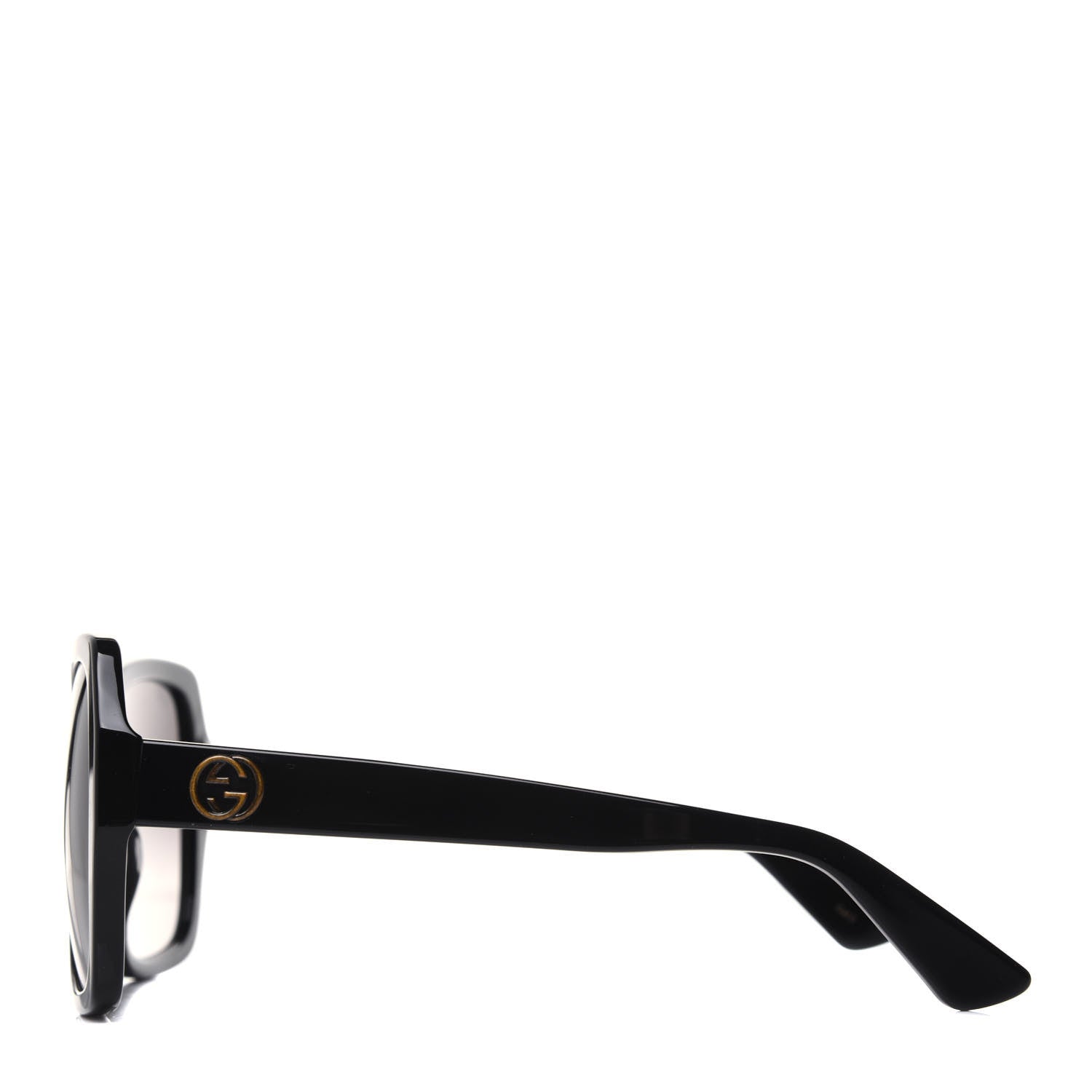 Gucci Acetate Square Frame GG0096S Sunglasses Black 3 of 7