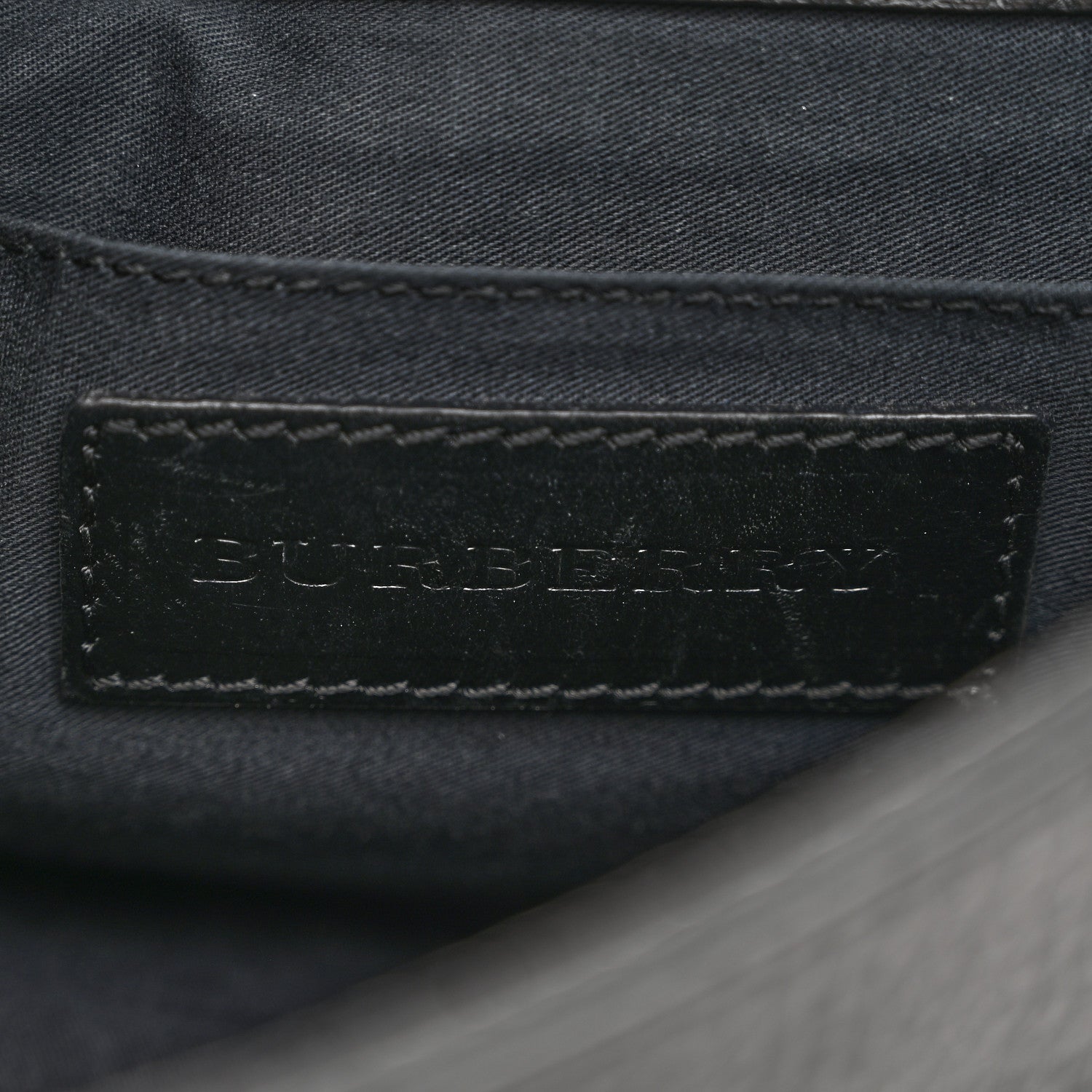 Burberry Haymarket Check Maydown Crossbody Bag Black 6 of 15