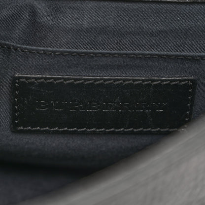 Burberry Haymarket Check Maydown Crossbody Bag Black 6 of 15