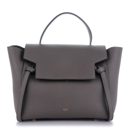 Celine Grained Calfskin Mini Belt Bag Grey 1 of 7