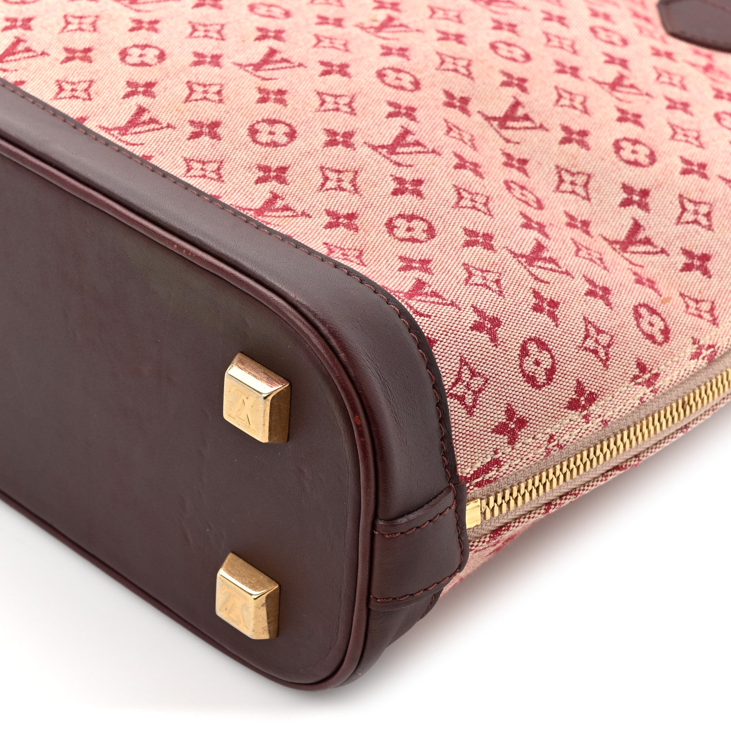 Louis Vuitton Mini Monogram Alma Haut Cherry 10 of 13