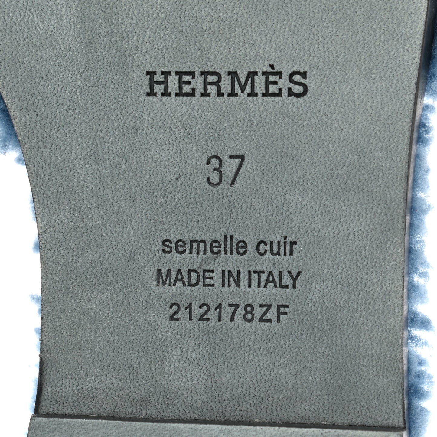 Woolskin Oran Sandals 37 Bleu