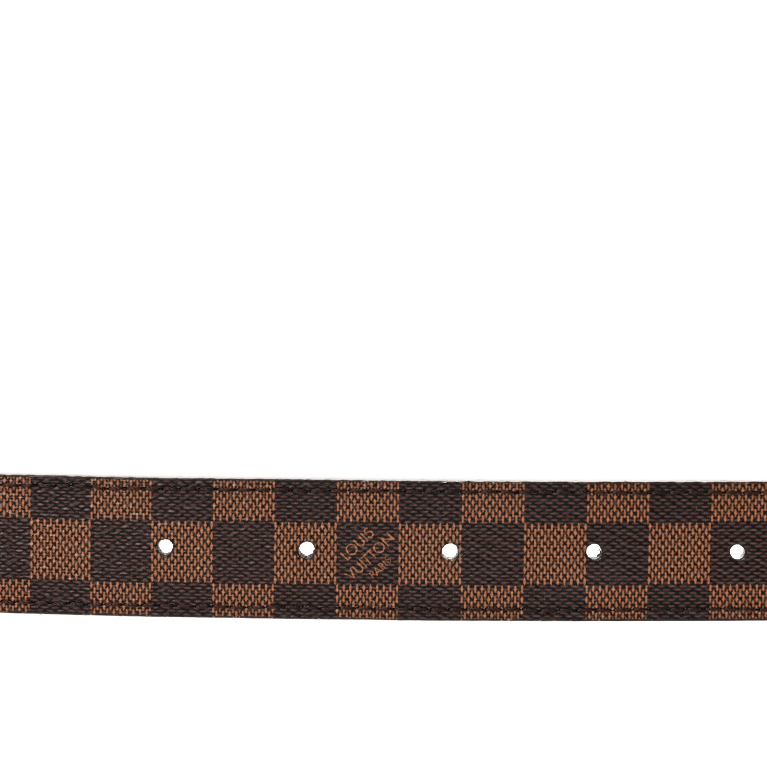 Louis Vuitton Mini Damier Ebene 25mm LV Initiales Belt 80 32 4 of 6