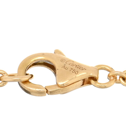 Cartier 18K Yellow Gold Interlocking LOVE Bracelet 3 of 4