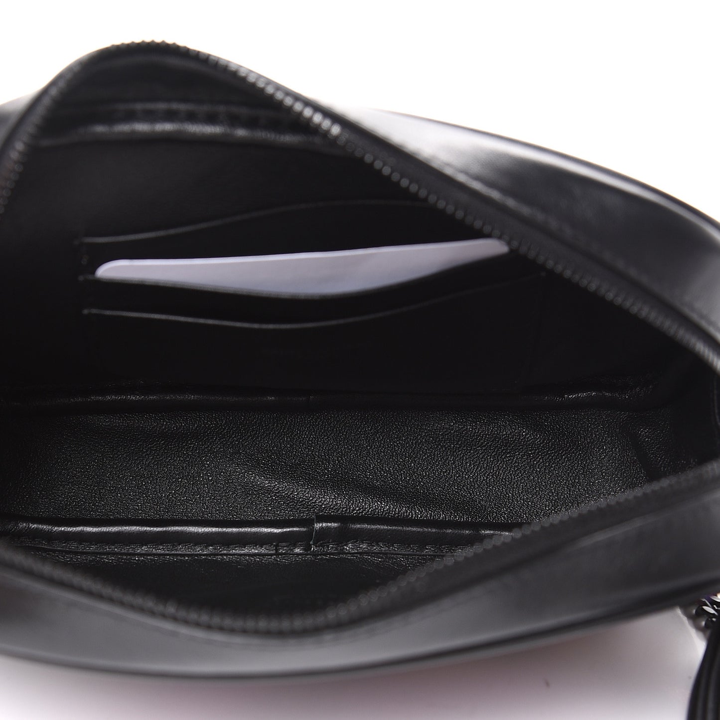 Calfskin Tiger Burnout Monogram Lou Camera Bag Black
