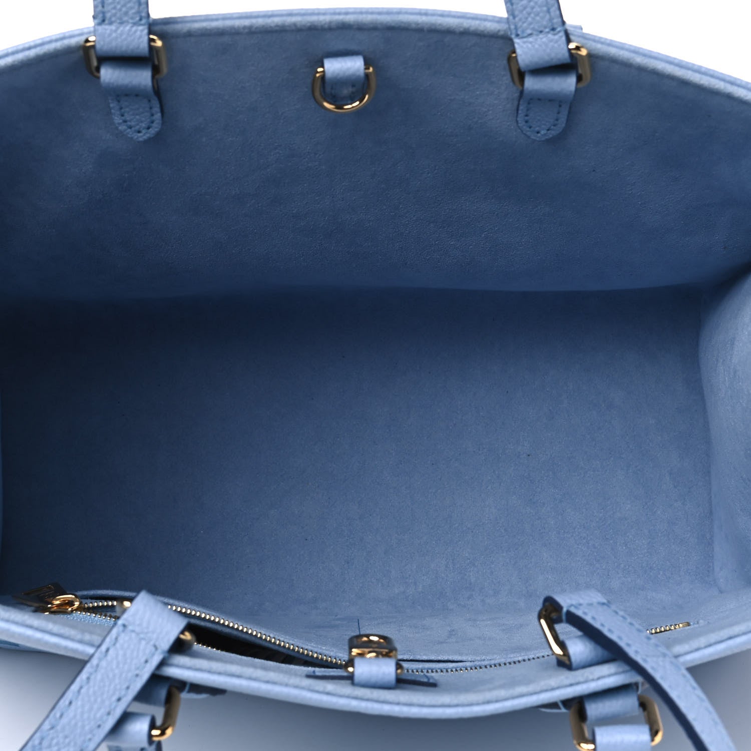 Louis Vuitton Empreinte Monogram Giant By The Pool Onthego MM Summer Blue 4 of 4
