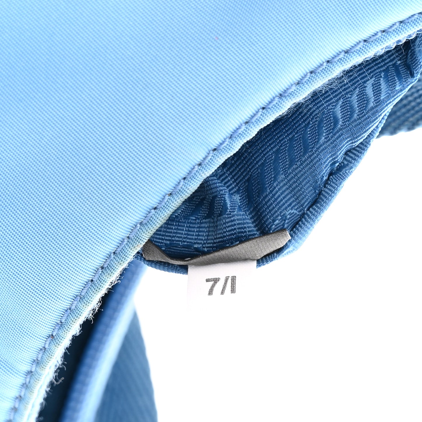 Re-Nylon Saffiano Mini Re-Edition 2000 Bag Pervinca