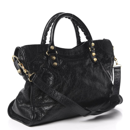 Balenciaga Agneau Giant 12 Gold Hardware City Black 3 of 11