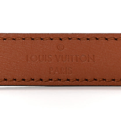 Louis Vuitton lv brown calfskin strap 3 of 6