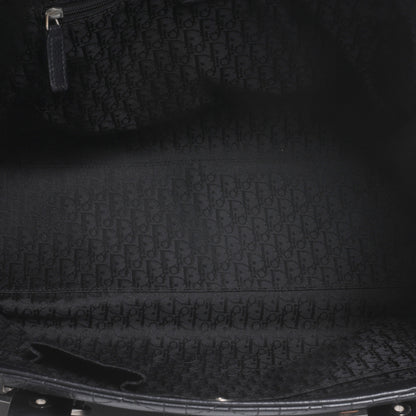 Christian Dior Leather Cannage Stitched Tote Black 5 of 7