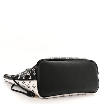Louis Vuitton Empreinte Spring In The City Neverfull MM Black White Pink 5 of 11