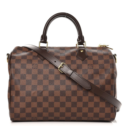 Louis Vuitton Damier Ebene Speedy Bandouliere 30 1 of 9