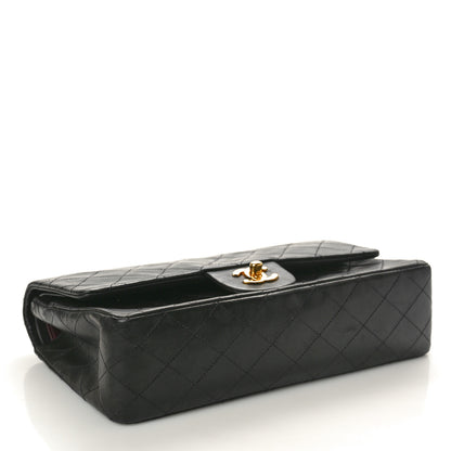 Chanel Lambskin Quilted Medium Double Flap Black 4 of 11