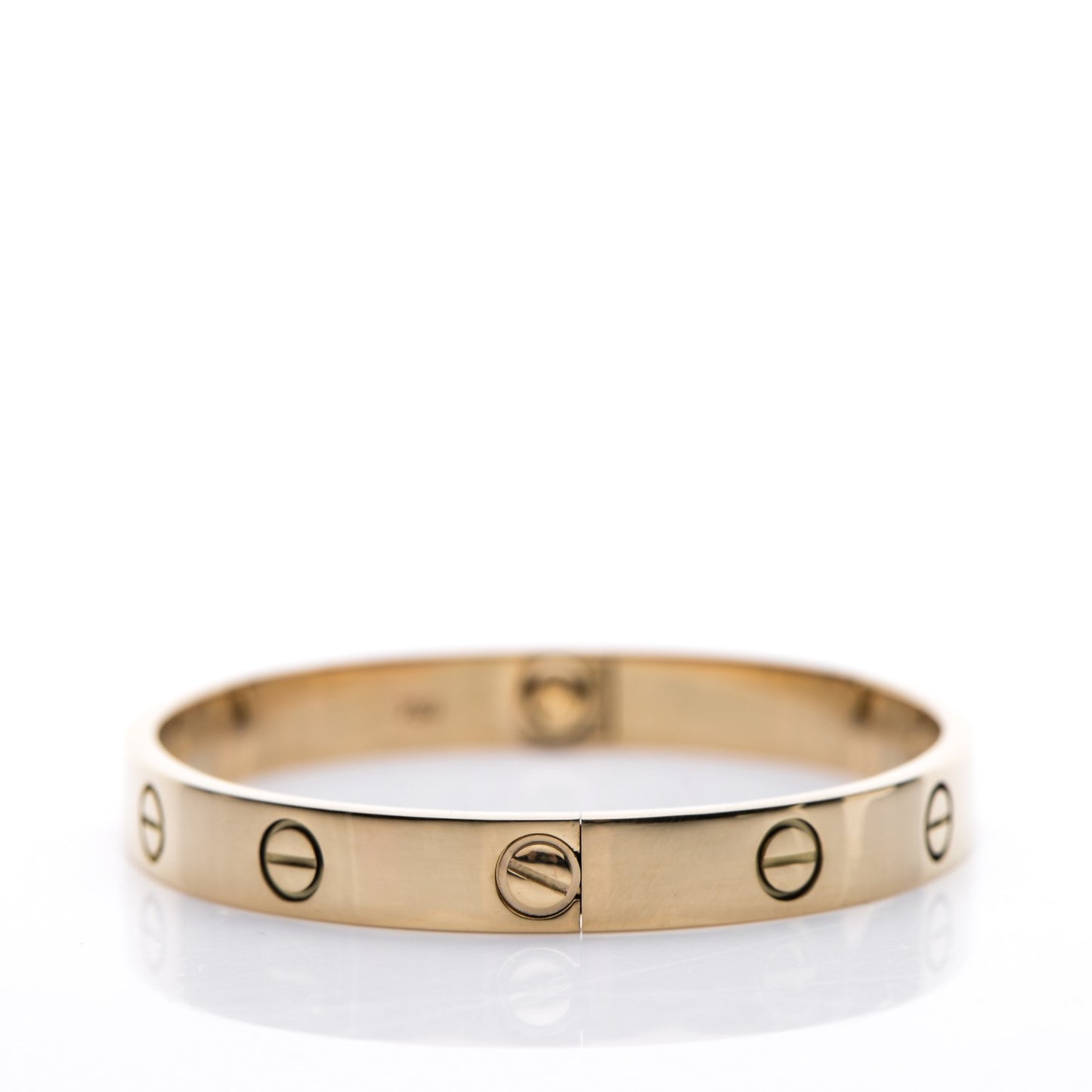 18K Yellow Gold LOVE Bracelet 16