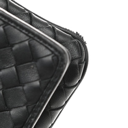 Bottega Veneta Nappa Intrecciato Crossbody Messenger Flap Black 12 of 12