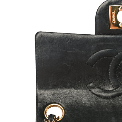 Chanel Lambskin Quilted Mini Square Flap Bag Black 21 of 35