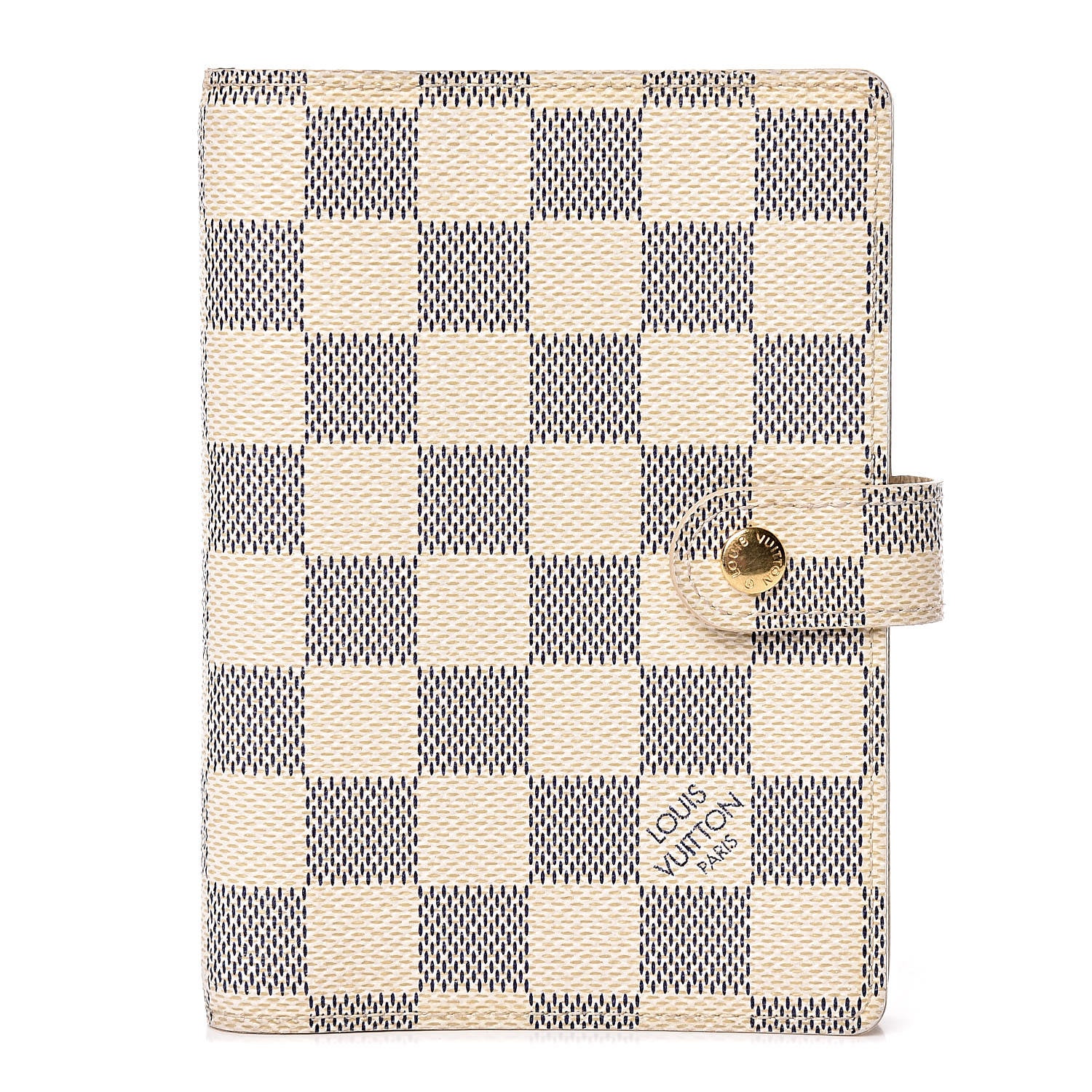 Louis Vuitton Damier Azur Small Ring Agenda Cover 1 of 9