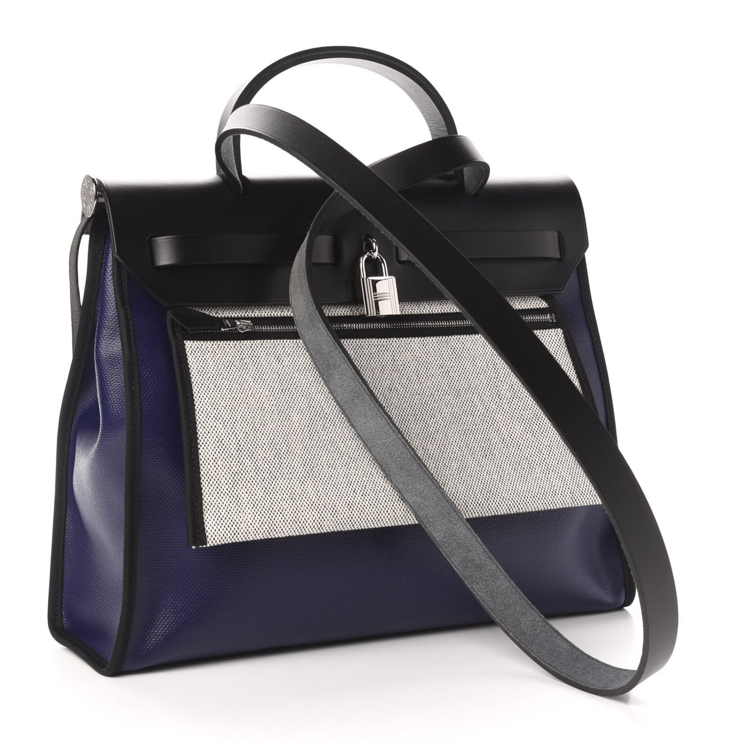 Toile H Berline Vache Hunter Herbag Zip PM 31 Bleu Encre Black