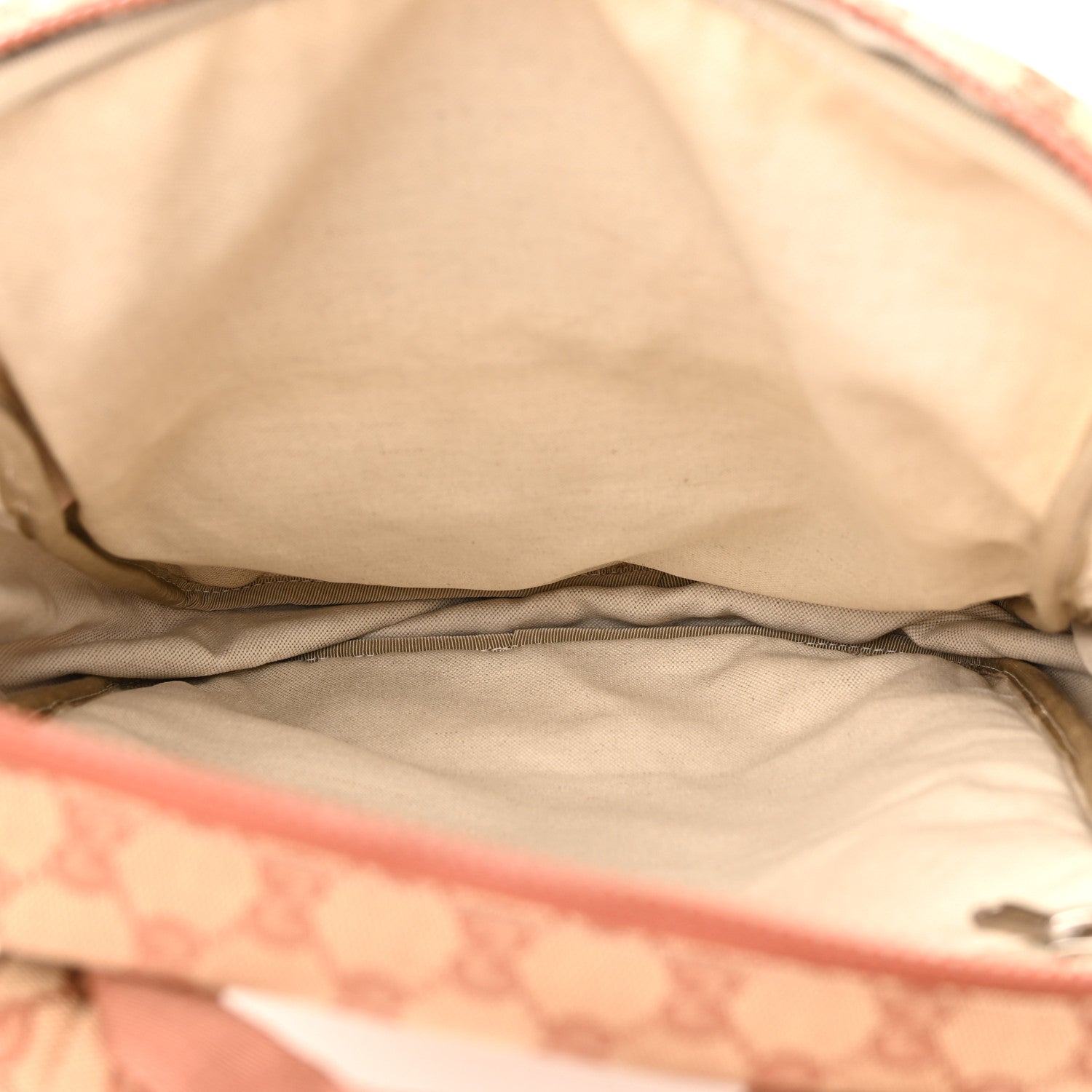 Gucci X MLB GG Monogram NY Yankees Medium Backpack Beige Ruggine Ivory 5 of 12
