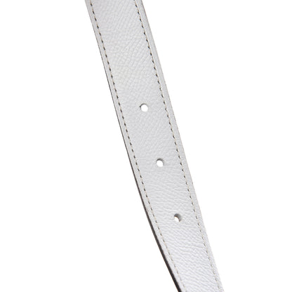 Hermes Epsom 24mm Mini Constance H Belt 90 White Etoupe 6 of 6