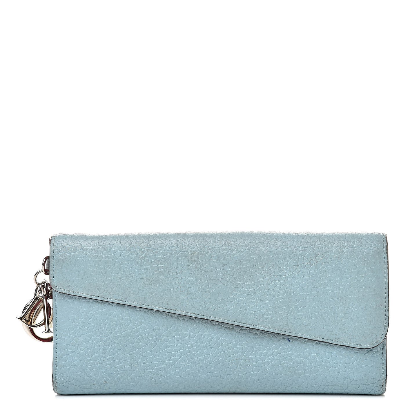 Bullcalf Diorissimo Long Wallet Sky Blue Pink