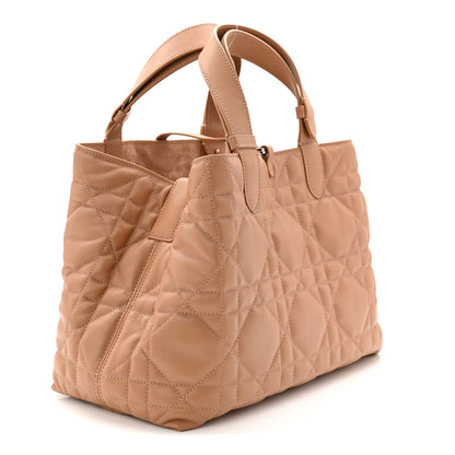 Christian Dior Calfskin Macrocannage Medium Toujours Tan 4 of 10