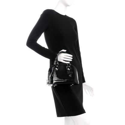 Louis Vuitton Epi Electric Alma BB Black 3 of 8