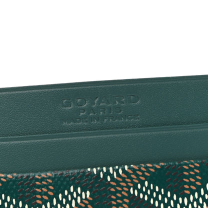 Goyard Goyardine Saint Sulpice Card Holder Green 6 of 6
