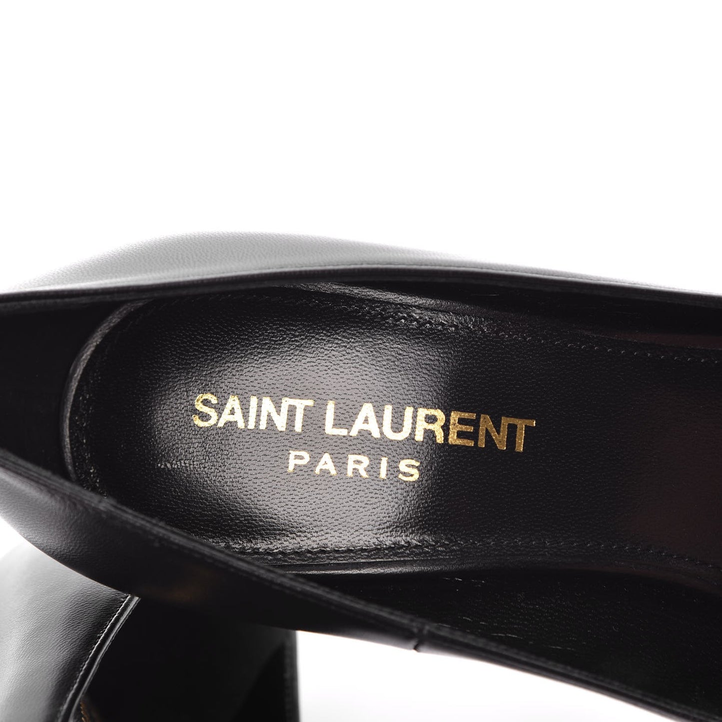 Calfskin Opyum 100 Pumps 35 Black Gold