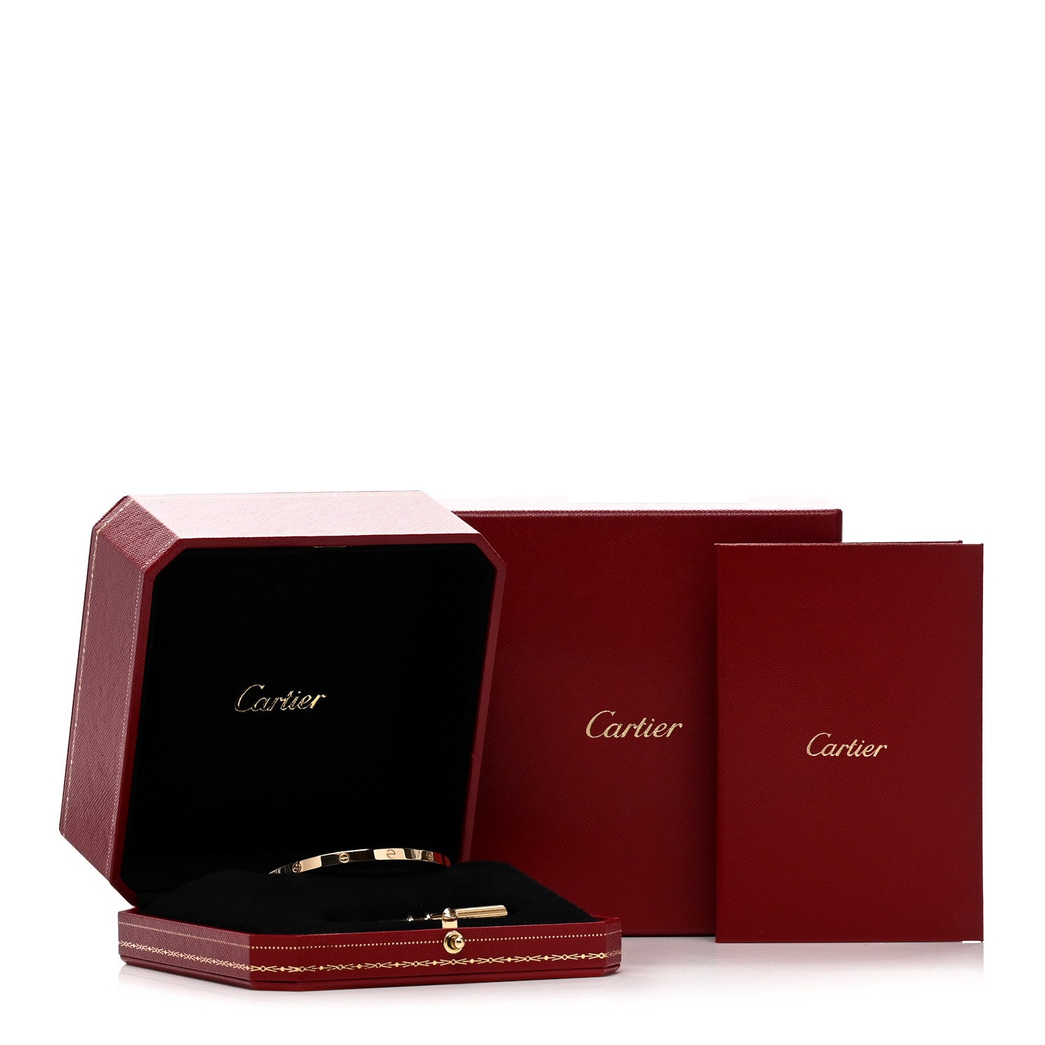Cartier 18K Yellow Gold Small LOVE Bracelet 17 6 of 6