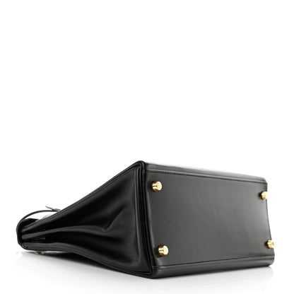 Hermes Box Kelly Retourne 28 Black 4 of 18