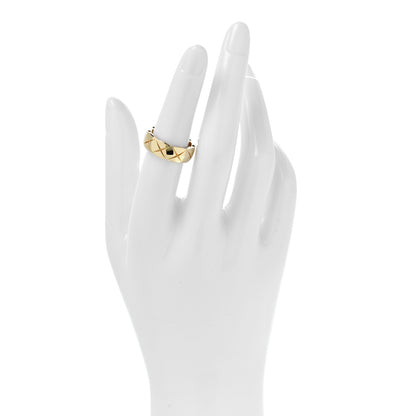 Chanel 18K Yellow Gold Small Coco Crush Ring 52 6 2 of 7