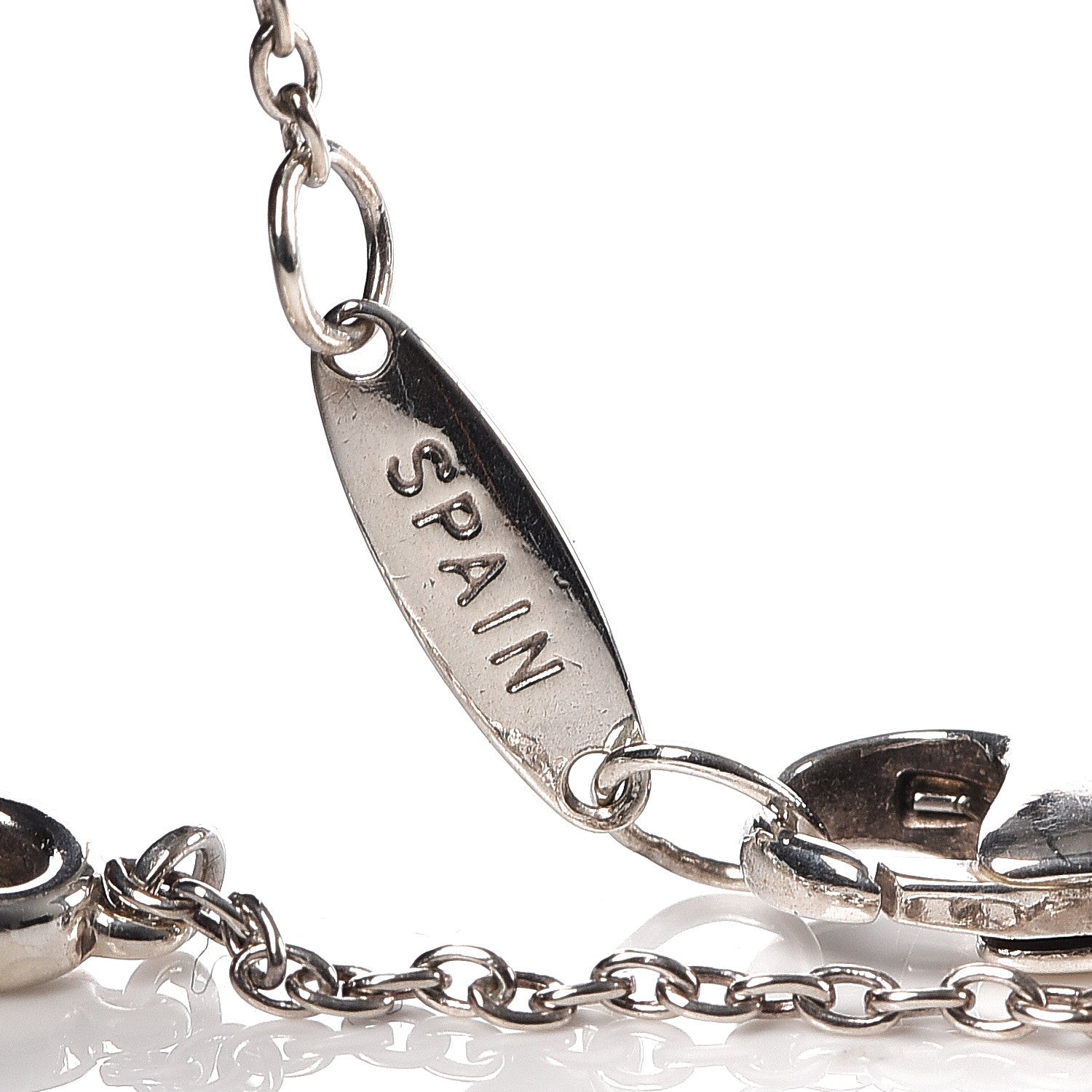 Tiffany Sterling Silver Diamond .09ct Elsa Peretti Diamonds By The Yard Bracelet 5 of 7