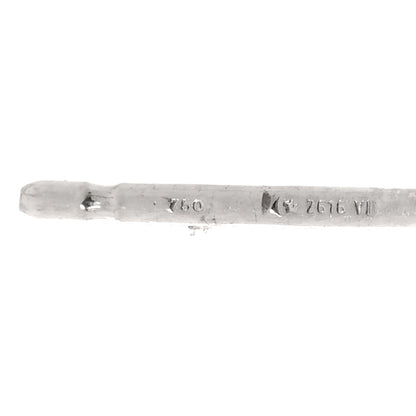 Marco Bicego 18K White Gold Diamond Jaipur Link Stud Earrings 5 of 5