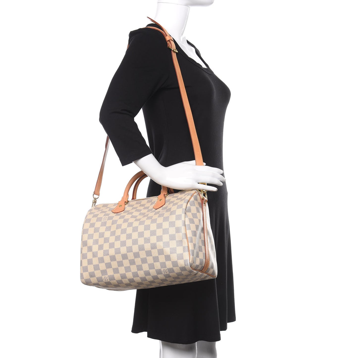 Damier Azur Speedy Bandouliere 30