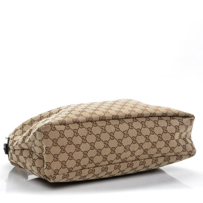 Gucci Monogram Medium Horsebit Chain Hobo Dark Brown 4 of 7