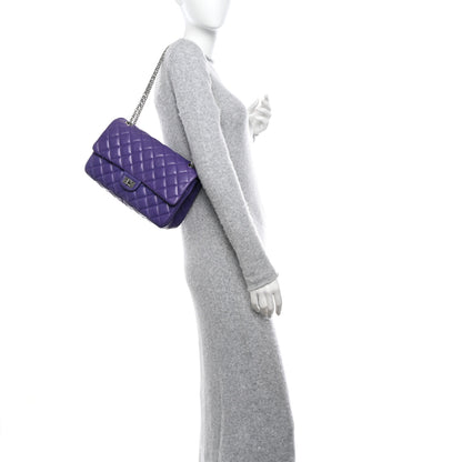 Chanel Lambskin Quilted 2.55 Reissue 226 Flap Purple 2 of 12